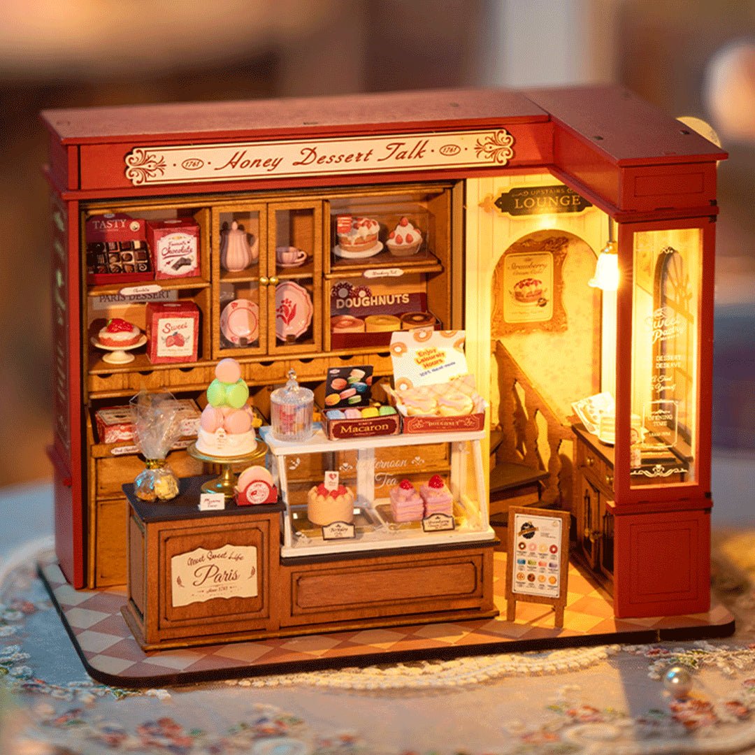 Rolife Honey Dessert Talk DG168 – DIY French Pâtisserie Miniature House in Malta | LAB7