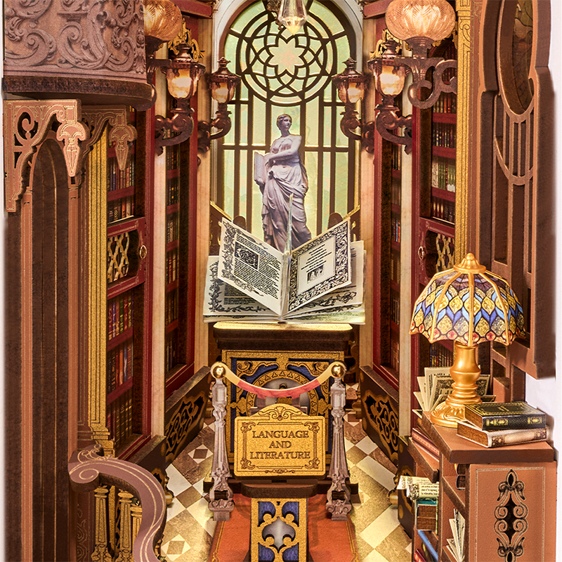 Rolife Library of Wonders DIY Book Nook TGB16 in Malta | LAB7