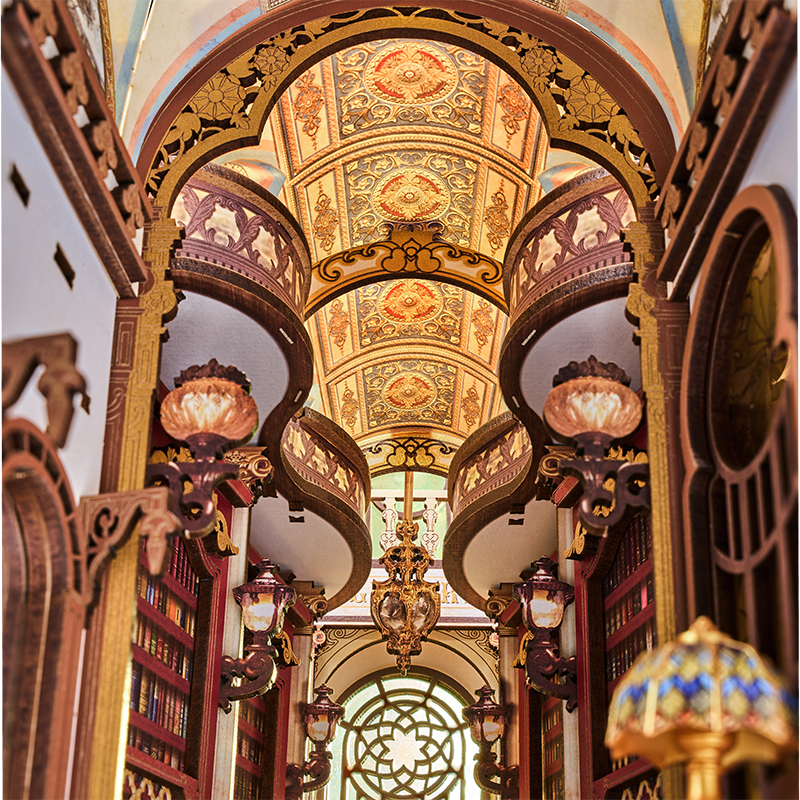 Rolife Library of Wonders DIY Book Nook TGB16 by LAB7 Malta, Europe