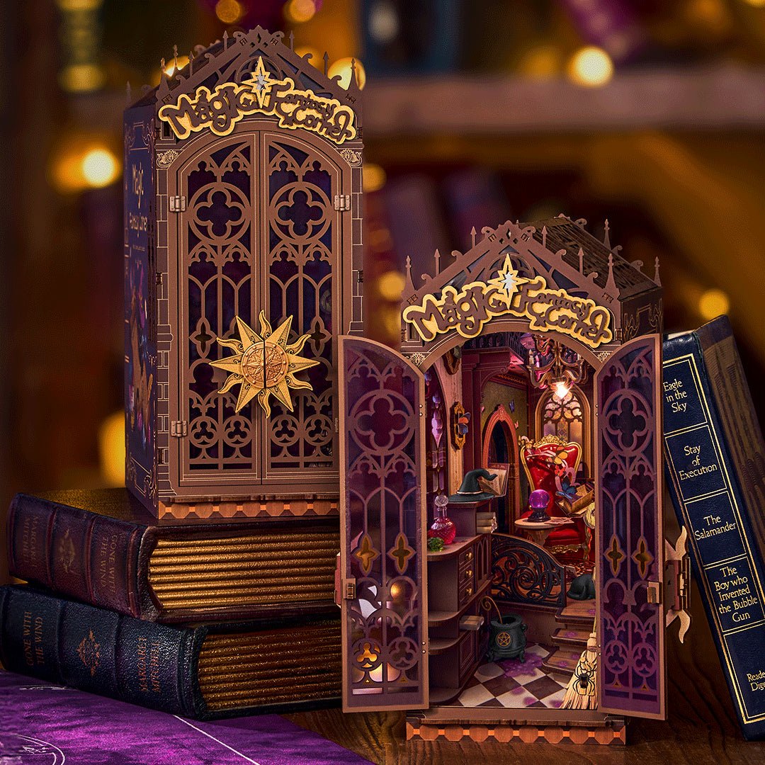 Rolife Magic Fantasy Corner TGB14 – Wizard-Themed DIY Book Nook Kit in Malta | LAB7