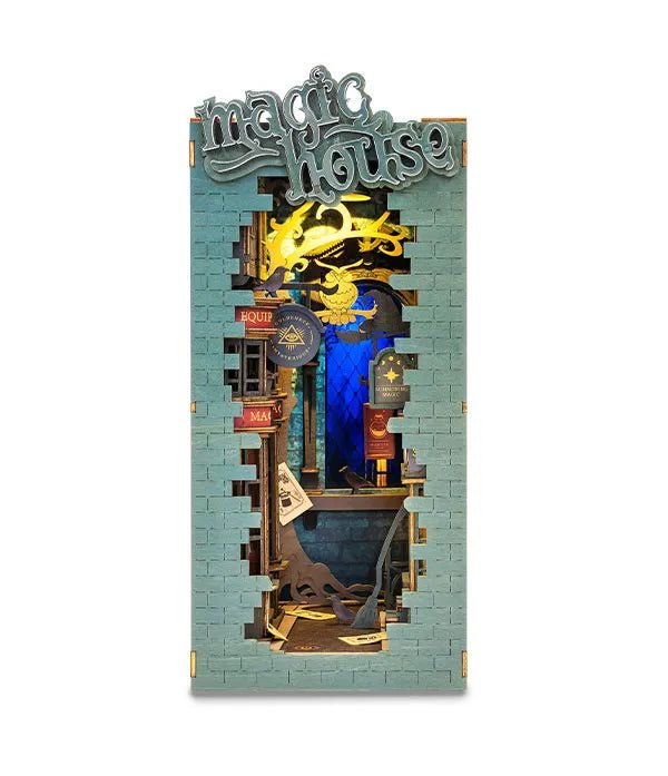 Rolife Magic House TGB03 – DIY Magical Alley Book Nook Shelf Insert Kit in Malta | LAB7