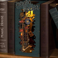 Rolife Magic House TGB03 – DIY Magical Alley Book Nook Shelf Insert Kit in Malta | LAB7