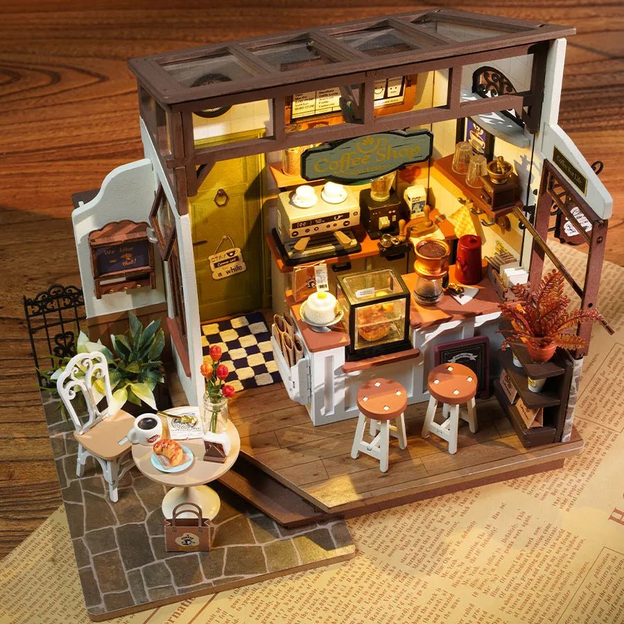 Rolife DIY Miniature House Kit No.17 Café DG162 by LAB7 Malta, Europe