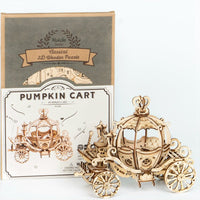 Rolife Pumpkin Cart 3D Wooden Puzzle TG302 by LAB7 Malta, Europe