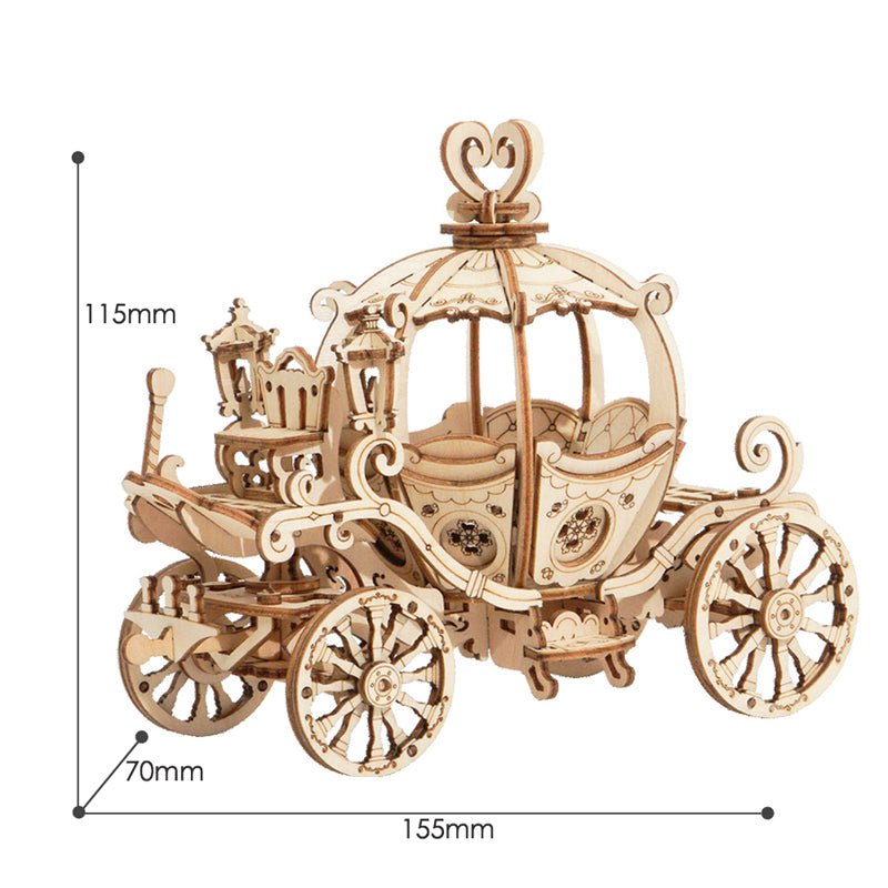 Rolife Pumpkin Cart TG302 – Fairy-Tale 3D Wooden Puzzle in Malta | LAB7