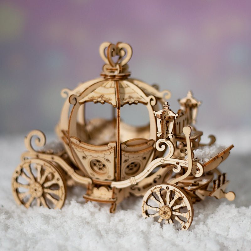 Rolife Pumpkin Cart TG302 – Fairy-Tale 3D Wooden Puzzle in Malta | LAB7