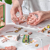 Rolife Sakura Dreamy Tour AMT02 – DIY Music Box 3D Wooden Puzzle in Malta | LAB7