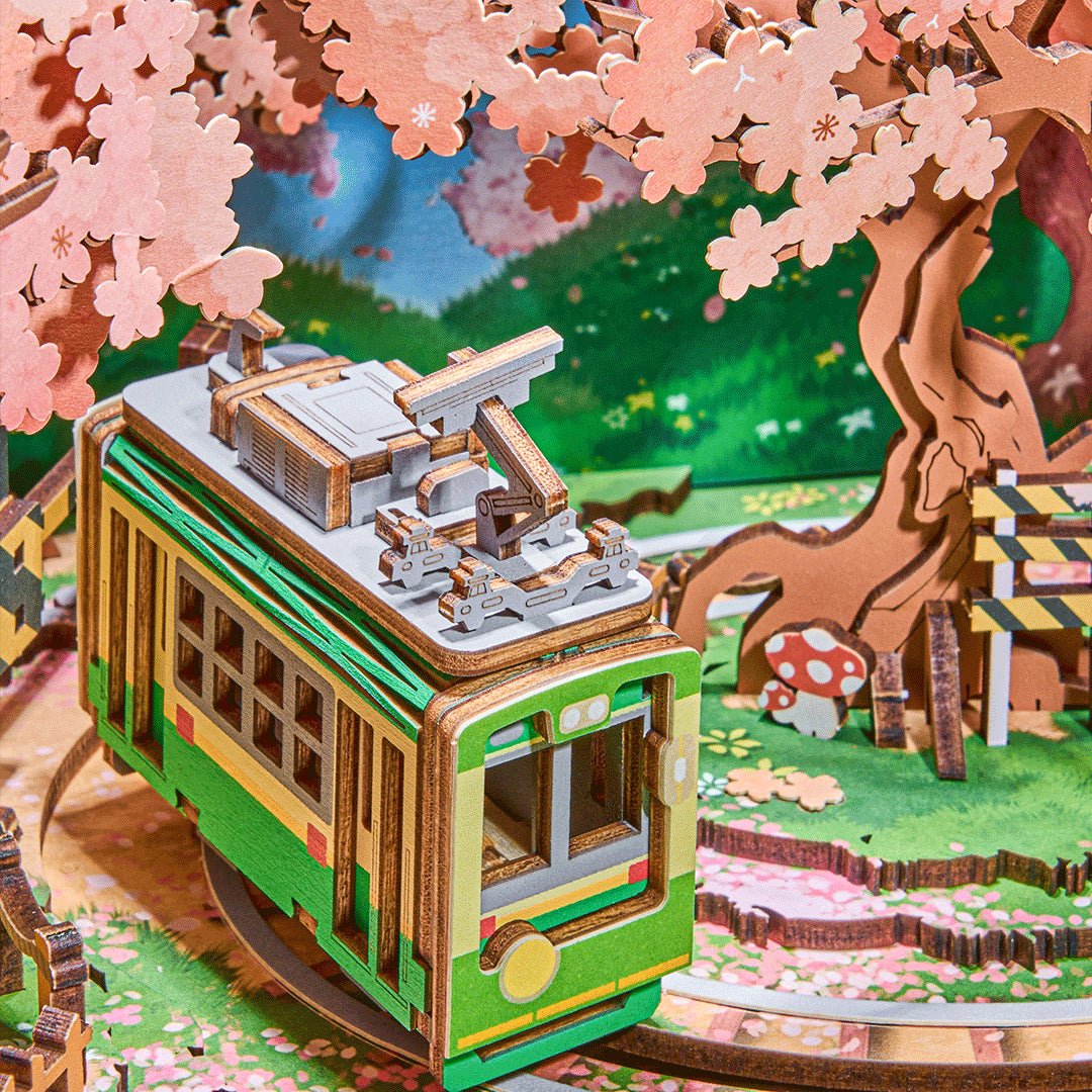Rolife Sakura Dreamy Tour AMT02 – DIY Music Box 3D Wooden Puzzle in Malta | LAB7