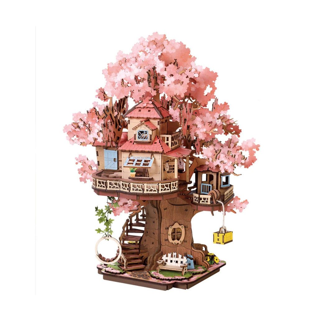 Rolife Sakura Tree House TGS04 – DIY Wooden 3D Puzzle in Malta | LAB7
