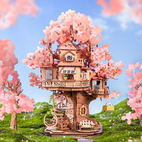 Rolife Sakura Tree House TGS04 – DIY Wooden 3D Puzzle in Malta | LAB7