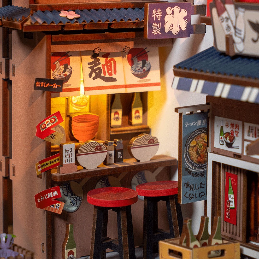 Rolife Sakura Wine Alley TGB11 – DIY Japanese Street Food Book Nook in Malta | LAB7