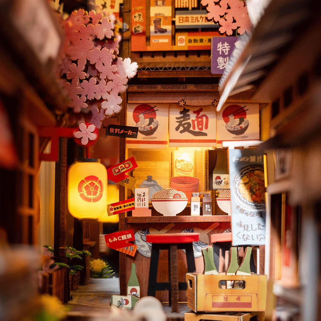 Rolife Sakura Wine Alley TGB11 – DIY Japanese Street Food Book Nook in Malta | LAB7