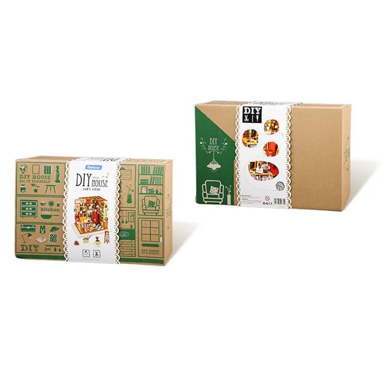 Rolife DIY Miniature House Kit Sam’s Study Library DG102 by LAB7 Malta, Europe