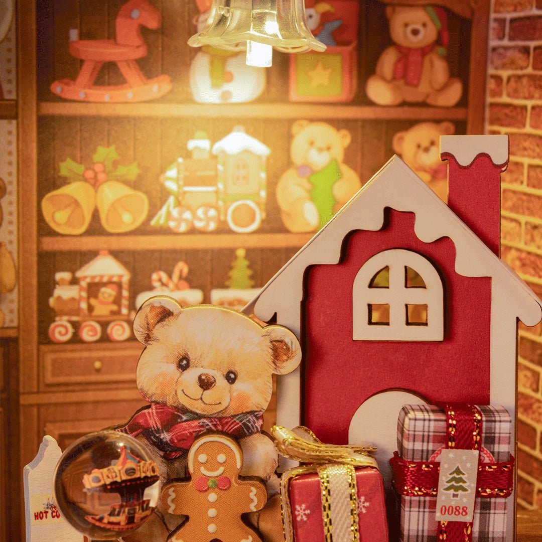 Rolife Santa’s Toy Shop DP006 – DIY Christmas Picture Frame Miniature Kit in Malta | LAB7