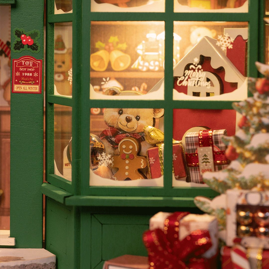 Rolife Santa’s Toy Shop DP006 – DIY Christmas Picture Frame Miniature Kit in Malta | LAB7