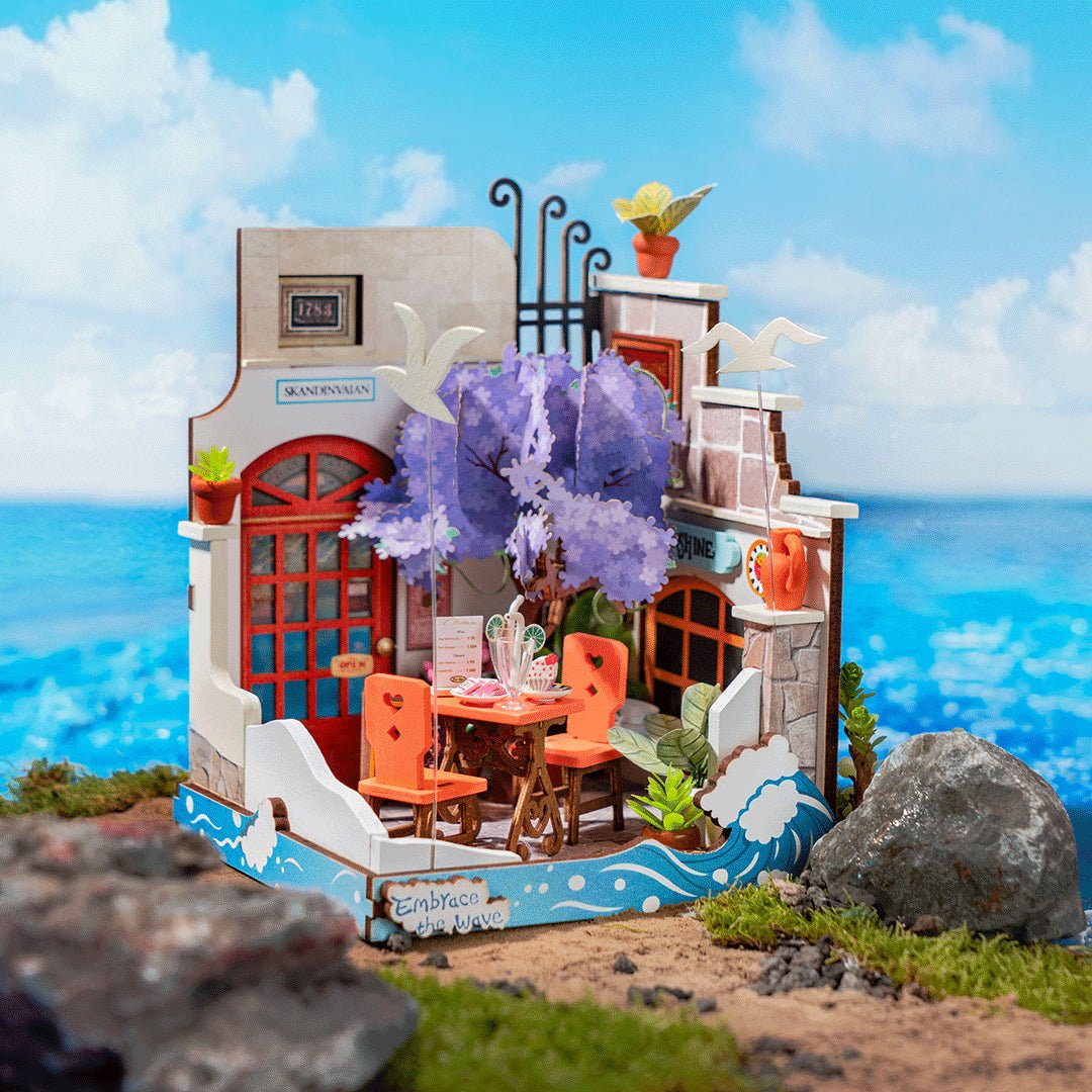 Rolife DIY Miniature House Sea Holiday Restaurant DS039 by LAB7 Malta, Europe