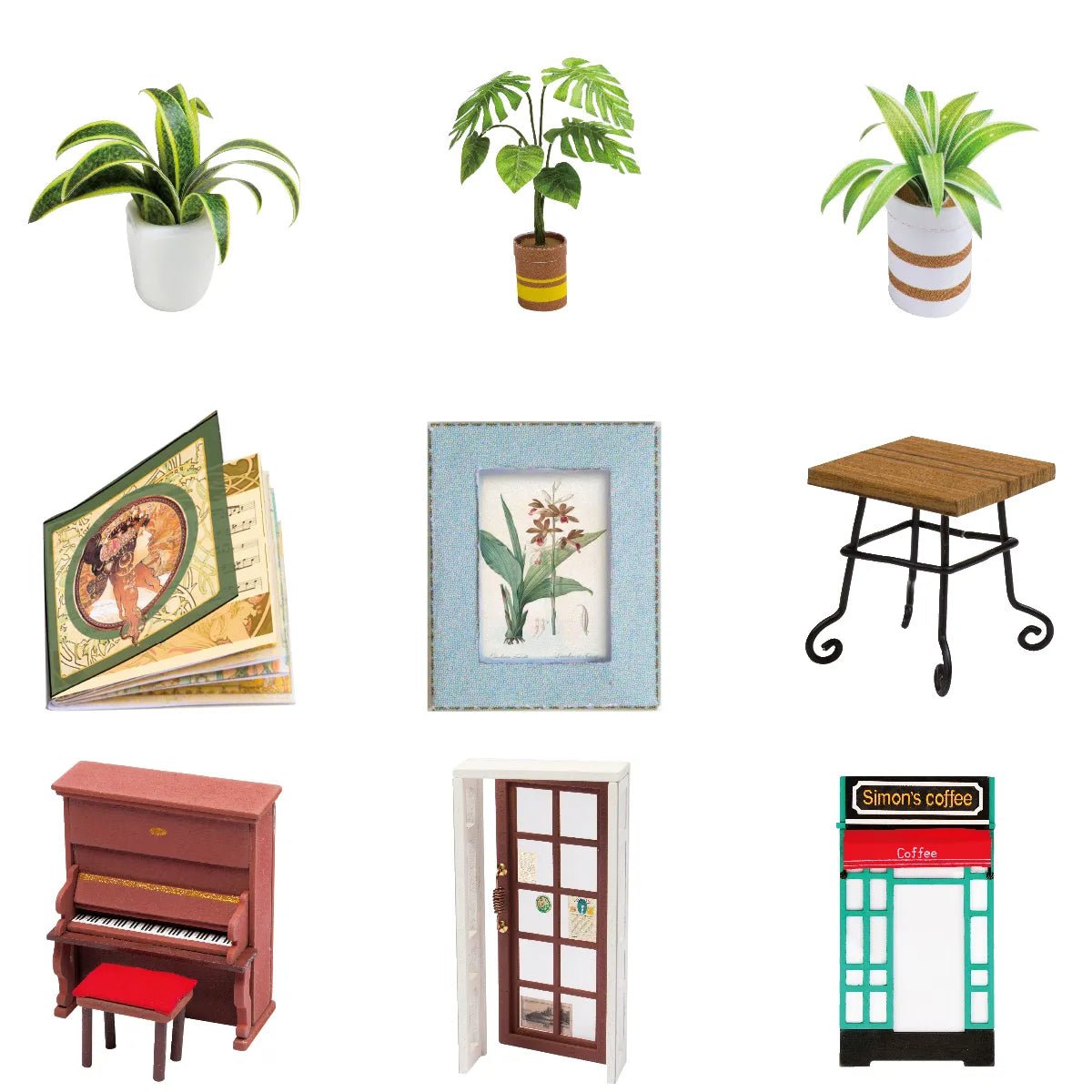 Rolife DIY Miniature House Simon's Coffee DG109 by LAB7 Malta, Europe