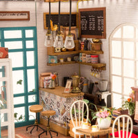 Rolife Simon’s Coffee DG109 – DIY Miniature Café Dollhouse Kit in Malta | LAB7