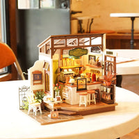 Rolife Slow Life Café DG162 – DIY Miniature Coffee Shop House Kit in Malta | LAB7