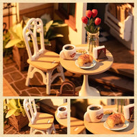 Rolife Slow Life Café DG162 – DIY Miniature Coffee Shop House Kit in Malta | LAB7