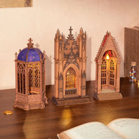 Rolife Starry Dome Cathedral TGA02 – DIY 3D Wooden Puzzle & Decorative Lantern in Malta | LAB7