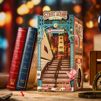 Rolife Street Scene TGB13 – DIY Urban Subway Exit Book Nook Shelf Insert in Malta | LAB7