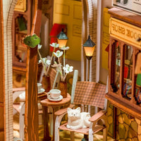 Rolife Sunshine Town TGB02 – DIY Miniature Street Book Nook Shelf Insert Kit in Malta | LAB7