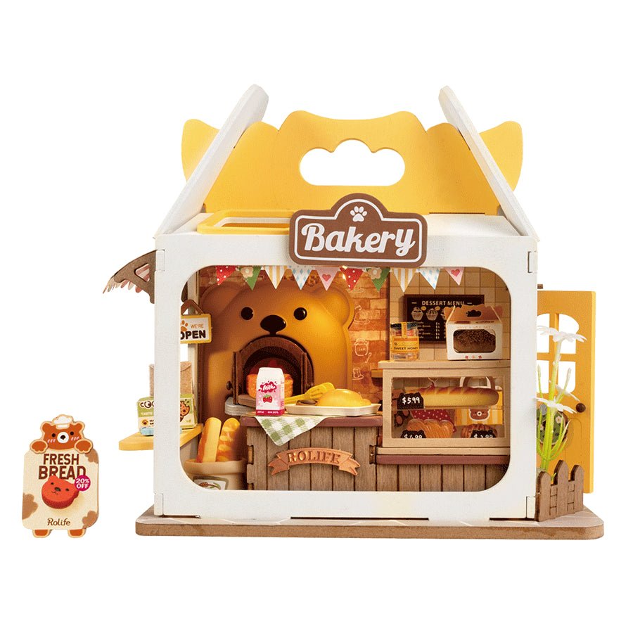 Rolife DIY Miniature House Kit Teddy’s Breadbox DS033 by LAB7 Malta, Europe