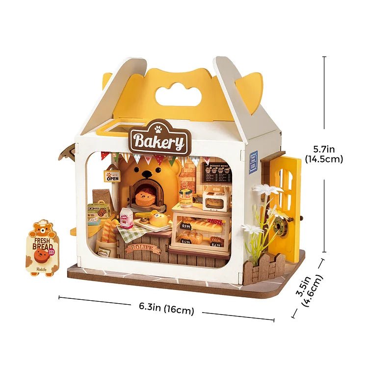 Rolife DIY Miniature House Kit Teddy’s Breadbox DS033 by LAB7 Malta, Europe