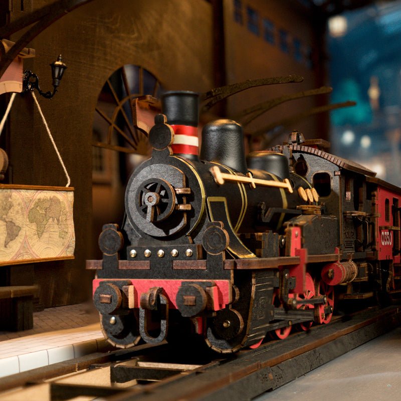 Rolife TGS01 Steam Journey – 3D Wooden Vintage Train Puzzle in Malta | LAB7