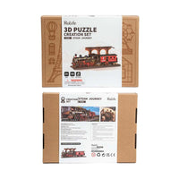 Rolife TGS01 Steam Journey – 3D Wooden Vintage Train Puzzle in Malta | LAB7