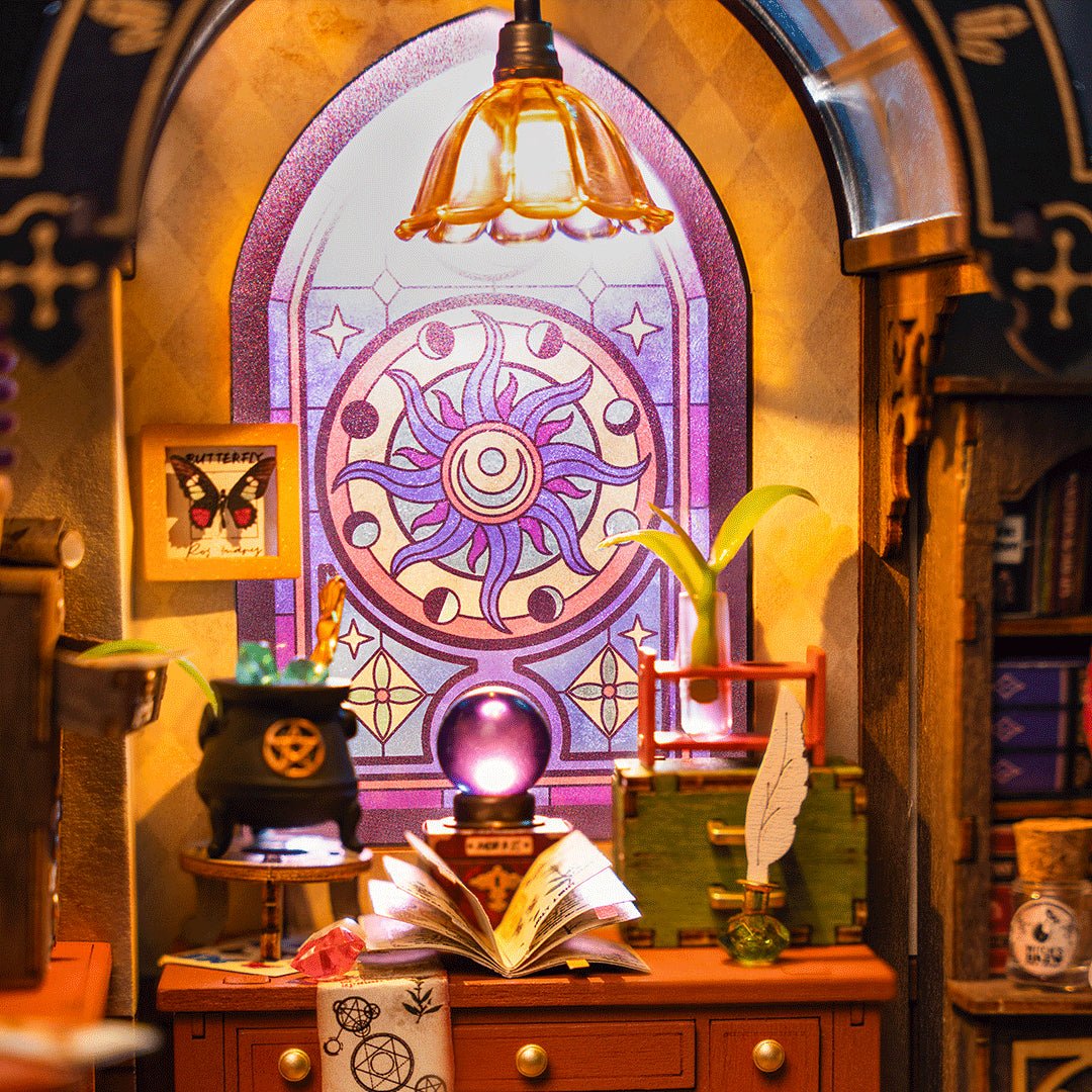 Rolife The Magic Study DG166 – DIY Miniature Wizard Room House Kit in Malta | LAB7