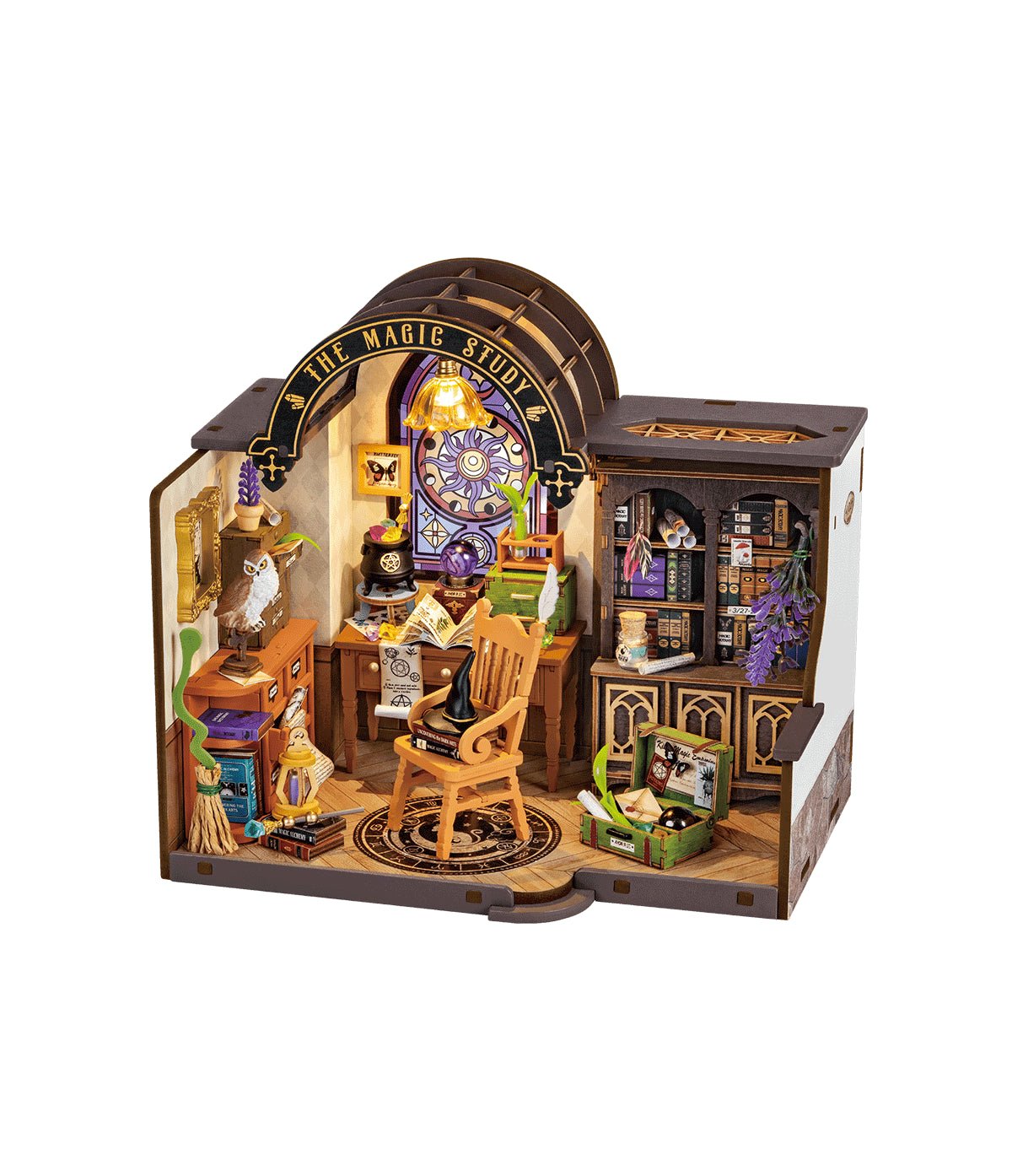Rolife The Magic Study DG166 – DIY Miniature Wizard Room House Kit in Malta | LAB7