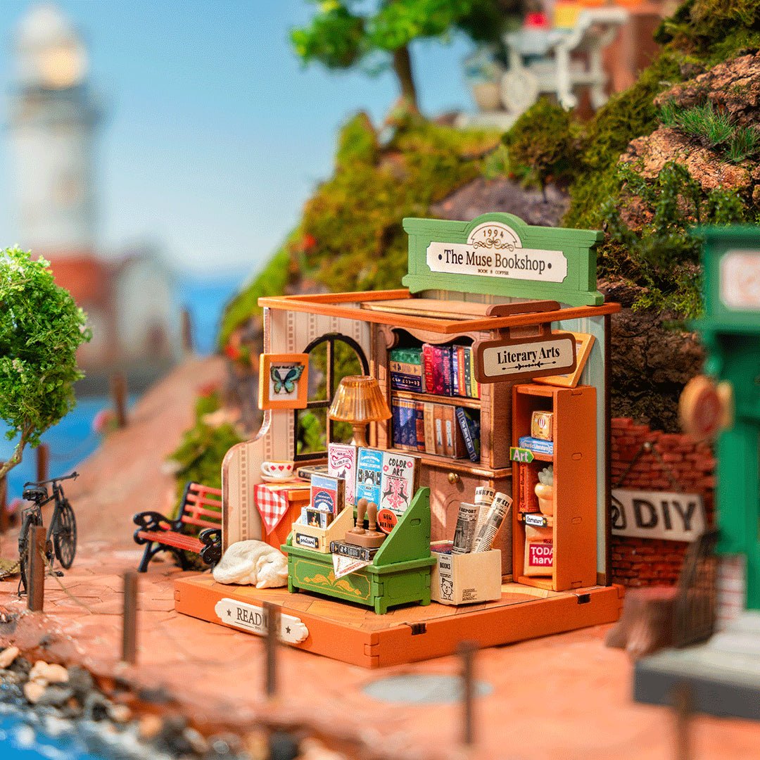Rolife - DIY Miniature House The Muse Bookshop DS040