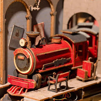 Rolife Time Travel TGB04 – DIY Railway Station Book Nook Shelf Insert in Malta | LAB7