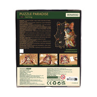 Rowood Cat King TA002 – Wooden Shaped Jigsaw Puzzle in Malta | LAB7