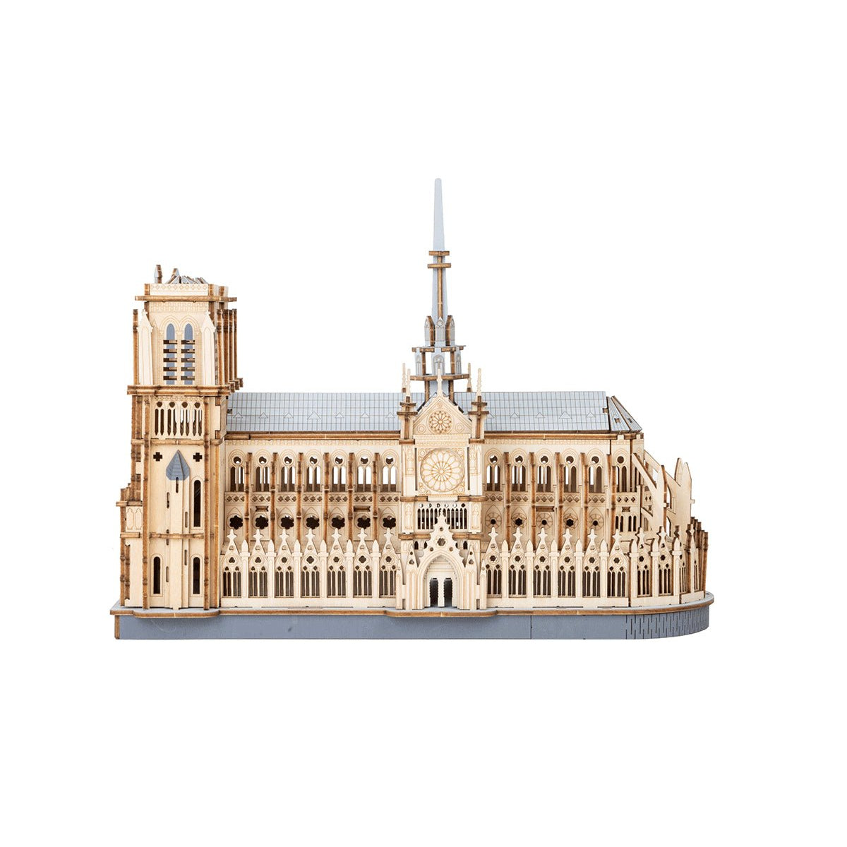 Rowood Paris Cathedral TG511 – 3D Wooden Puzzle Gothic Architecture Model in Malta | LAB7