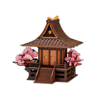 Rowood Sakura Retreat TGA09 – DIY 3D Wooden Puzzle & Japanese-Inspired Model Kit