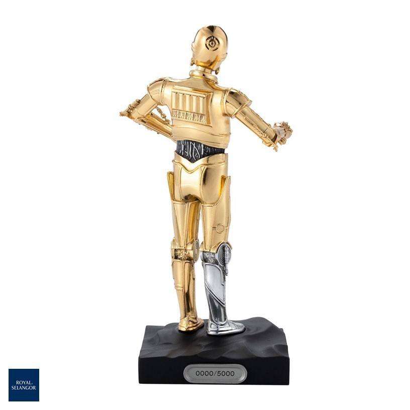 Royal Selangor Star Wars Pewter Collectible Statue C - 3PO Limited Edition 23 cm by LAB7 Malta, Europe