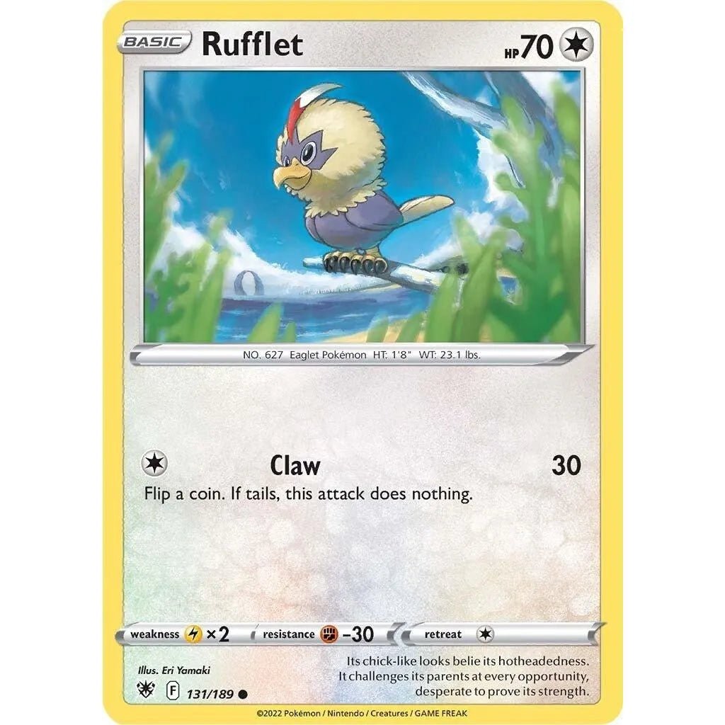 Rufflet (131/189) (SWSH10: Astral Radiance) in Malta | LAB7