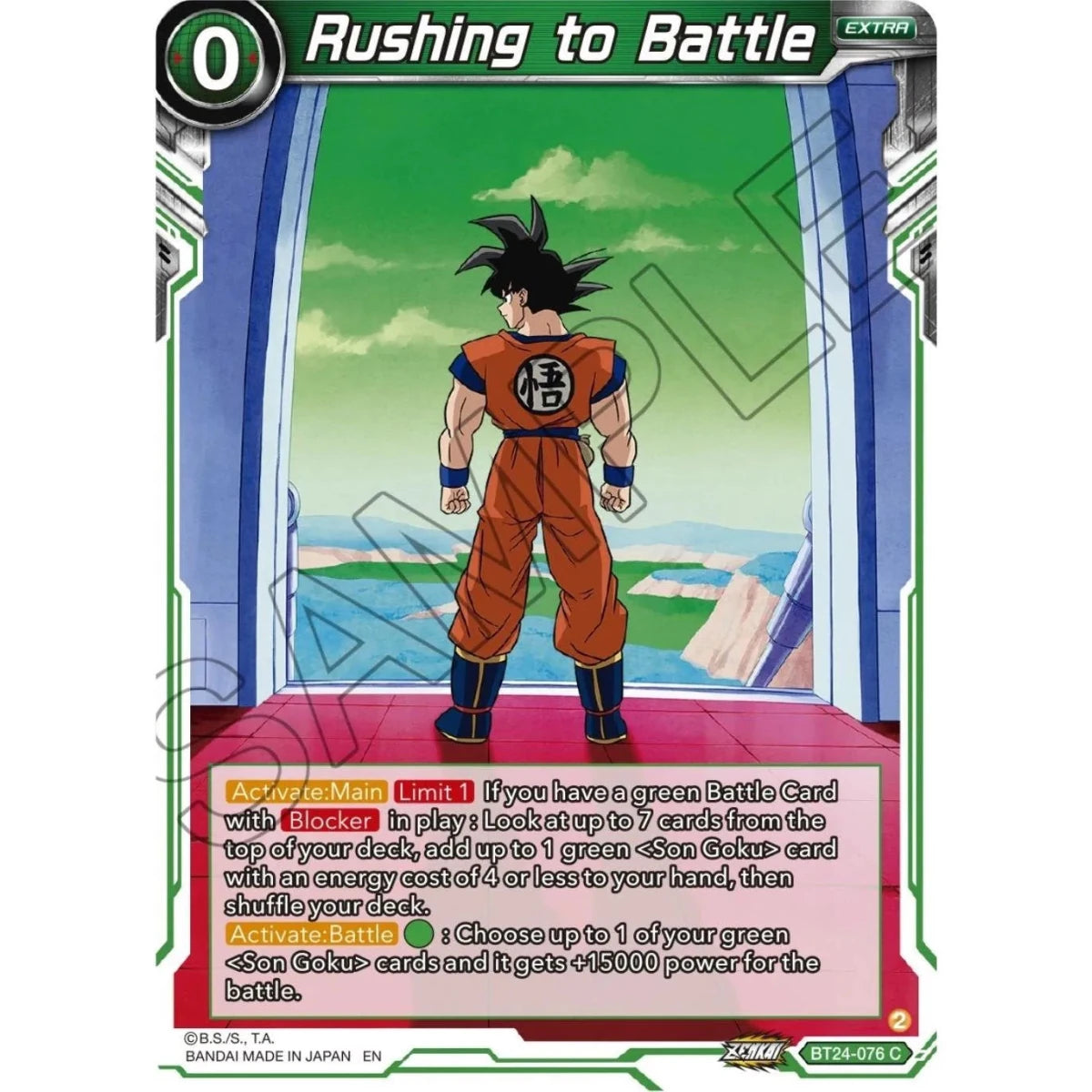 Rushing to Battle (BT24-076) (Beyond Generations) in Malta | LAB7