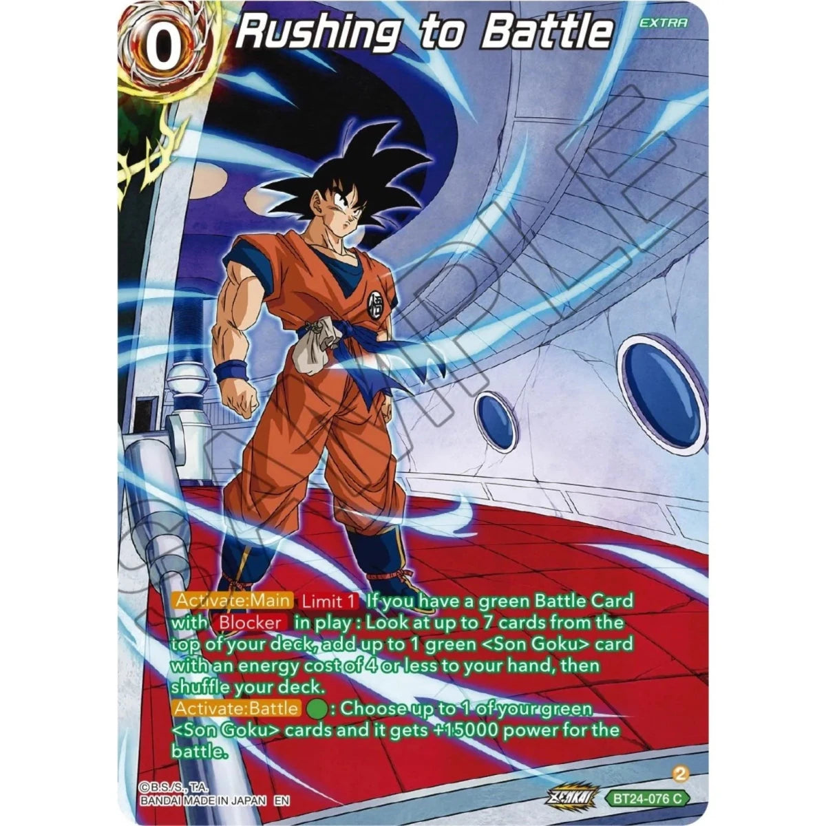 Rushing to Battle (Collector Booster Silver) (BT24-076) (Beyond Generations) in Malta | LAB7