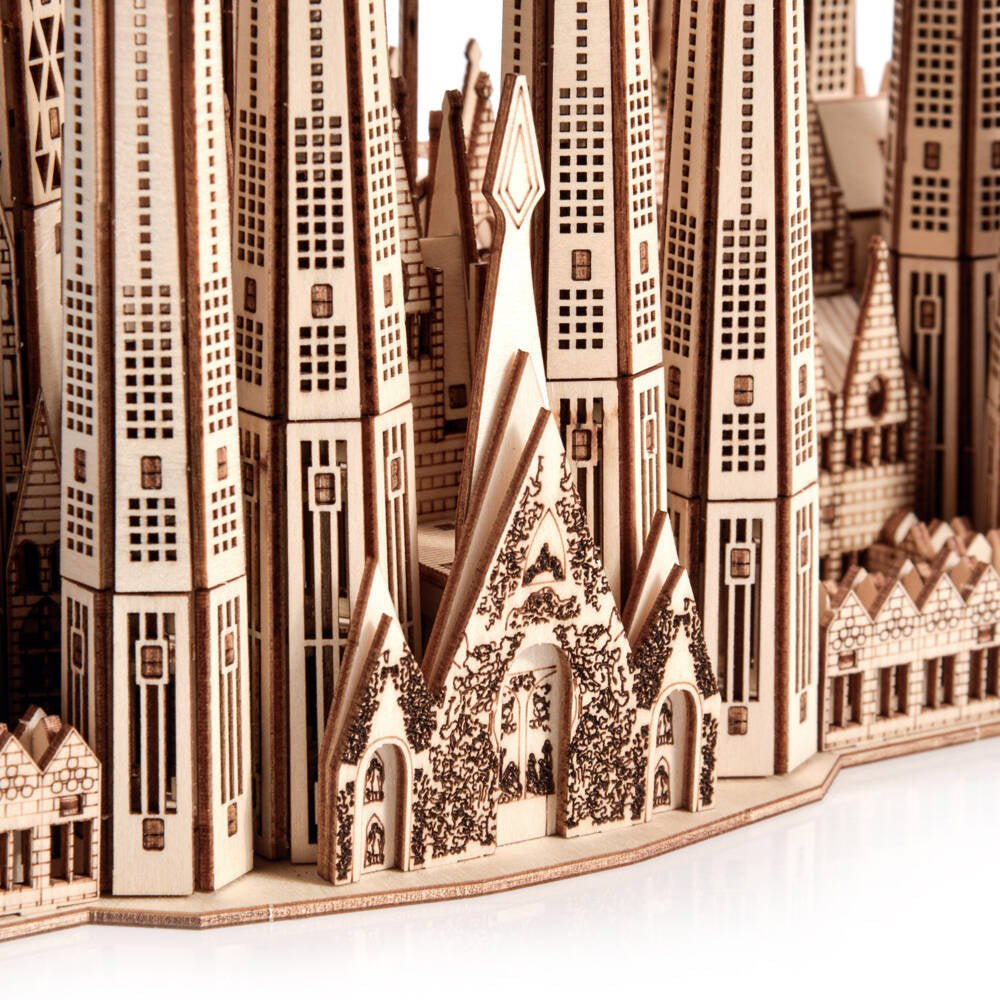 Sagrada Familia 3D Wooden Puzzle Model in Malta | LAB7