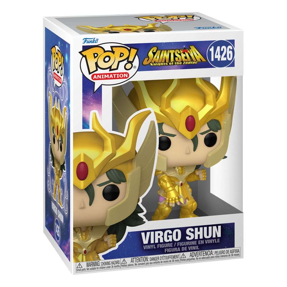 Saint Seiya: Knights of the Zodiac - Virgo Shun in Gold Suit Pop! by LAB7 Malta, Europe