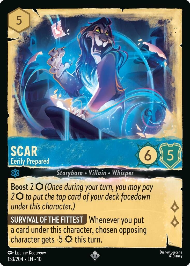 Scar - Eerily Prepared (153/204) (Whispers in the Well) in Malta | LAB7