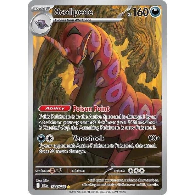 Scolipede (134/086) (SV: Black Bolt) in Malta | LAB7