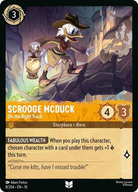 Scrooge McDuck - On the Right Track (8/204) (Whispers in the Well) in Malta | LAB7