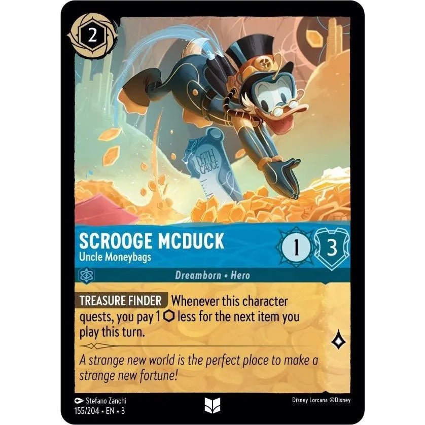 Scrooge McDuck - Uncle Moneybags (155/204) (Into the Inklands) in Malta | LAB7
