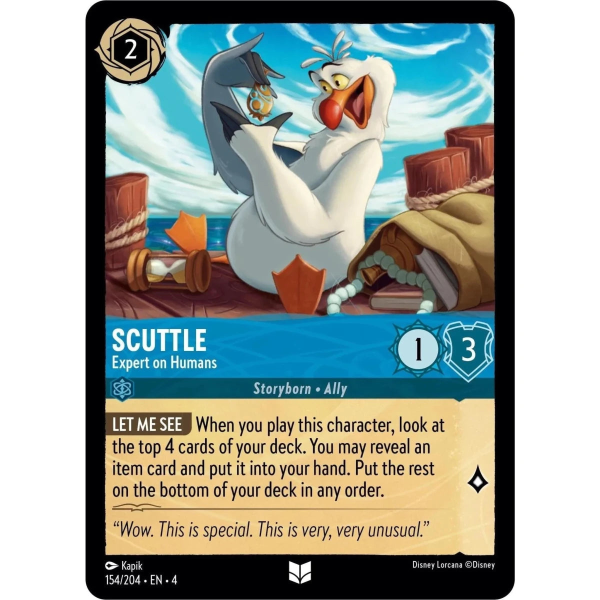 Scuttle - Expert on Humans (154/204) (Ursula's Return) in Malta | LAB7