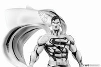 SDCC 2024 DC HEROES : Superman B&W PX PVC 1/8 Statue by LAB7 Malta, Europe